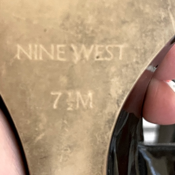 Nine West Black Sandals - Picture 7 of 7